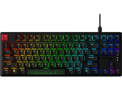 HyperX Alloy Origins Core PBT/Drátová USB/US layout/černá (639N9AA#ABA)