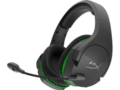 HyperX CloudX Stinger Core/Stereo/ANC/BT/Bezdrát/Šedá-zelená (4P5J0AA)
