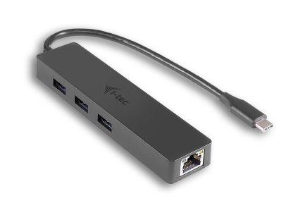 I-TEC USB 3.1 hub Slim, C-3xA+RJ45, M/3xF (C31GL3SLIM)