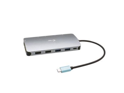 I-TEC USB-C Metal Nano 3x Display Docking Station + Power Delivery 100W (C31NANODOCKPROPD)