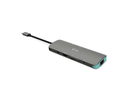 I-TEC USB-C Metal Nano Docking Station 4K HDMI LAN + Power Delivery 100 W (C31NANODOCKLANPD)