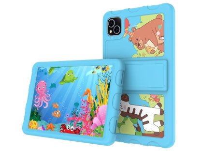 iGET SMART W8 Kids Blue - 8" IPS, 1280x800, Octa Core, 4GB+64GB, WiFi, BT, 4000mAh, Android 14, pouzdro, modrá (84000342)