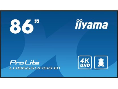 IIYAMA displej 86" ProLite LH8665UHSB-B1 černá (LH8665UHSB-B1)