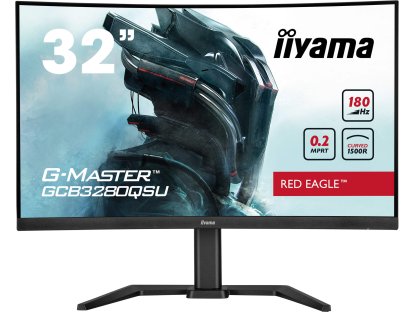 IIYAMA monitor 32" G-MASTER Red Eagle GCB3280QSU-B2 zakřivený (GCB3280QSU-B2)