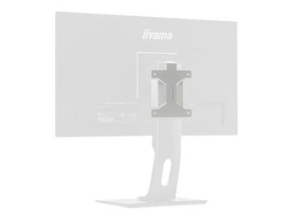 Iiyama - Upevnovací komponent (montážní rám VESA) - pro mini PC - cerná - montážní rozhraní: 100 x 100 mm - monitor