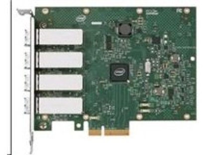 Intel Dual port 4x LC (Fiber) MMF I350F4BLK, PCIe4x, Full p.