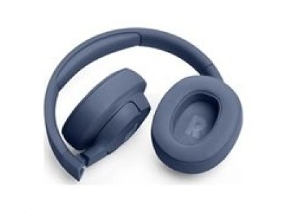 JBL Tune 720BT Blue bezdrátová sluchátka pres uši, Bluetooth 5.3, až 76 hodin a rychlé dobití, modrá (JBLT720BTBLU)