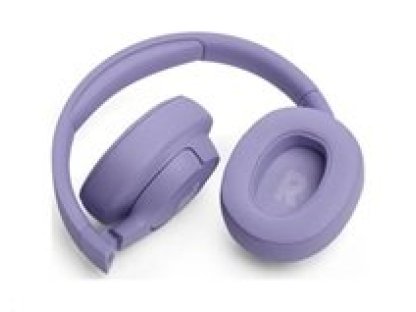 JBL Tune 720BT Purple bezdrátová sluchátka pres uši, Bluetooth 5.3, až 76 hodin a rychlé dobití, fialová (JBLT720BTPUR)