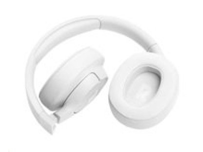 JBL Tune 720BT White bezdrátová sluchátka přes uši, Bluetooth 5.3, až 76 hodin a rychlé dobití, bílá (JBLT720BTWHT)