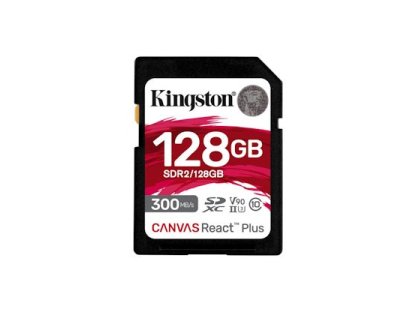KINGSTON 128GB Canvas React Plus (SDR2/128GB)