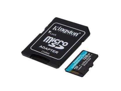 KINGSTON 128GB microSDXC UHS-I V30 Canvas Go! (SDCG3/128GB)