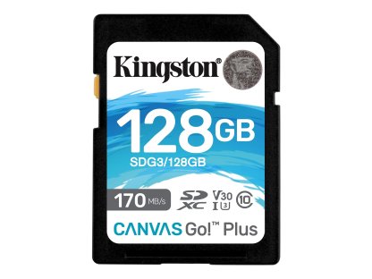 KINGSTON 128GB SDXC Canvas Go! Plus (SDG3/128GB)