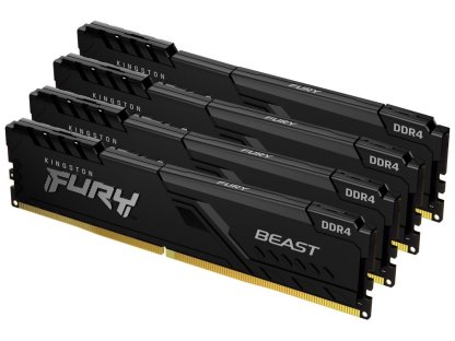 KINGSTON 32GB DDR4 2666MHz FURY Beast Black (KF426C16BBK4/32)