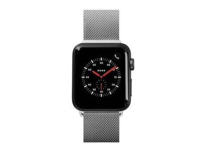LAUT řemínek Steel Loop pro Apple Watch 40/38mm - Silver (LAUT-AWS-ST-SL)