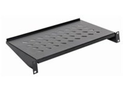 Legrand EvoLine 2bodová police pro 19" rozvadec, 1U, hloubka 400 mm, nosnost 50 kg (E2S1U40)