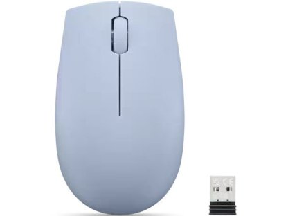 Lenovo 300 - Cestovní/Optická/1 000 DPI/Bezdrátová USB/Frost Blue (GY51L15679)