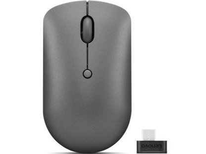 Lenovo 540 - Cestovní/Optická/2 400 DPI/Bezdrátová USB/Šedá (GY51D20867)