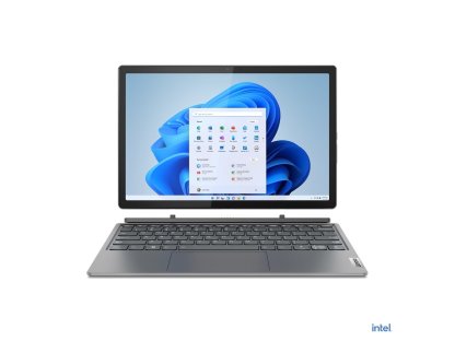 LENOVO IdeaPad Duet 5 12IRU8 - 12,4" 2560x1600 2,5K, i5-1335U, 8GB RAM, 256GB SSD, Intel Iris Xe, W11 Pro, šedý (83B3003VCK)