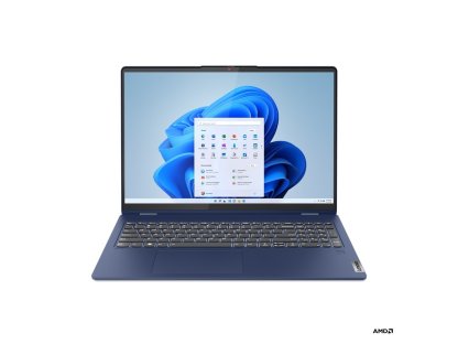 LENOVO IdeaPad Flex 5 16ABR8 - 16" 1920x1080 FHD, Ryzen 5 7430U, 16GB RAM, 512GB SSD, Radeon RX Vega 7, W11Home, modrý(82XY0087CK