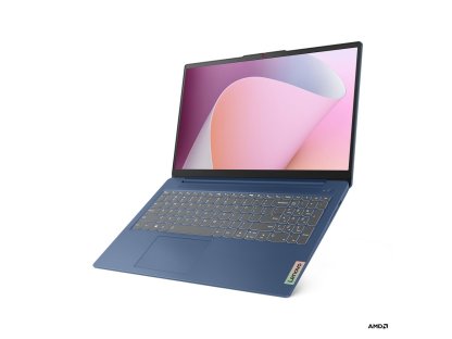 LENOVO IdeaPad Slim 3 15ABR8 - 15,6", R7-7730U, 16GB RAM, 1TB SSD, RX Vega 8, Windows 11 Home, Blue (82XM0081CK)