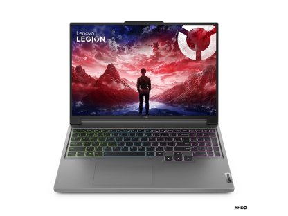 LENOVO Legion Slim 5 16ARP9 - 16" 2560x1600 WQXGA, Ryzen 7 7435HS, 16GB RAM, 1TB SSD, GeForce RTX 4070, bez OS, šedý (83EX001BCK)