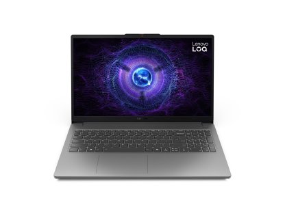 LENOVO LOQ 15IAX9E - 15,6" 1920x1080 FHD, i5-12450HX, 16GB RAM, 1TB SSD, GeForce RTX 3050, bez OS, šedý (83LK003KCK)