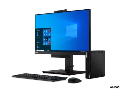 LENOVO M75q Gen2/ Tiny/ - RYZEN 3 PRO 4350GE/ 8GB RAM/ 256GB SSD/ Radeon™ Graphics/ W10P/ černý (11JJ008HCK)