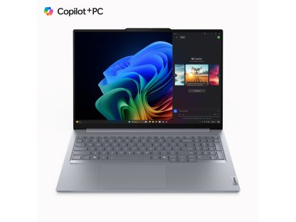 LENOVO ThinkBook 16 G7 QOY - 16" 1920x1200 WUXGA, Snapdragon X Plus X1P-42-100, 16GB RAM, 512SSD, Qualcomm Adreno X1, W11 Home, šedý (21NH0007CK)