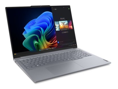 LENOVO ThinkBook 16 G7 QOY - 16" 1920x1200 WUXGA, Snapdragon X Plus X1P-42-100, 32GB RAM, 1TB SSD, Qualcomm Adreno X1, W11 Pro, šedý (21NH000FCK)
