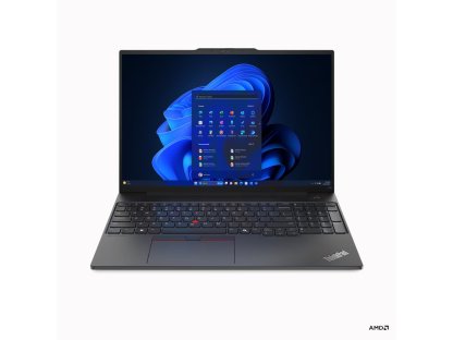 LENOVO ThinkPad E/E16 Gen 2 - 16", R5-7535HS, 16GB RAM, 512GB SSD, AMD int, Windows 11 Pro, Black (21M5001YCK)