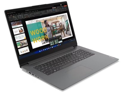 LENOVO V17 G4 - 17,3" 1920x1080 FHD, i3-1315U, 8GB RAM, 256GB SSD, Intel UHD, bez OS, šedý (83A2000KCK)