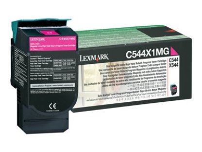 LEXMARK C544, X544 4K Magenta Extra High Yield RP Toner Cartridge (C544X1MG)