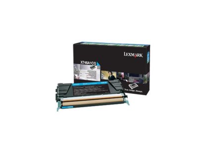LEXMARK, X746A1CG, cyan