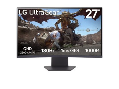 LG monitor 27" UltraGear 27GS60QC-B (27GS60QC-B.AEUQ)