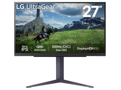 LG monitor 27" UltraGear 27GS85Q-B (27GS85Q-B.AEU)