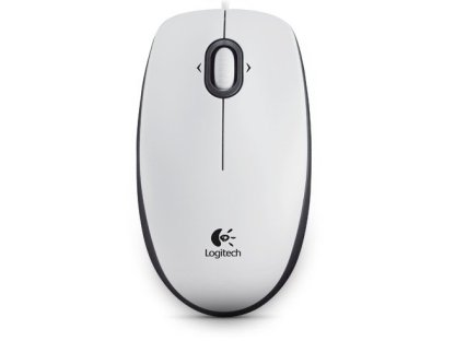 LOGITECH B100 Optical USB Mouse white (910-003360)