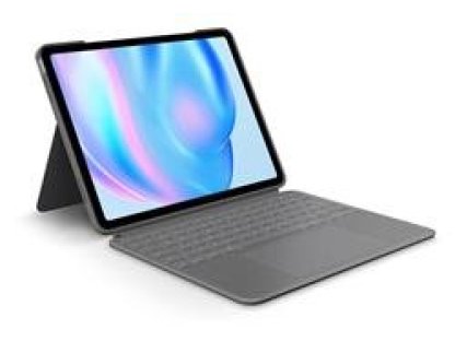 LOGITECH Combo Touch pro Apple 11-inch iPad Air (M2), iPad Air (5th Gen) US mezinárodní - oxfordská šedá (920-012636)