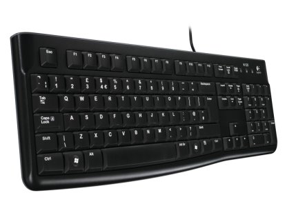 LOGITECH Keyboard K120 - USB, černá, CZ/SK (920-002485)