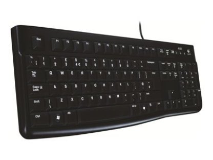 LOGITECH Keyboard K120 - USB, černá, RU (920-002522)