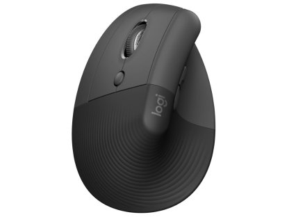 LOGITECH Lift Left Vertical Ergonomic Mouse - Graphite  (910-006474)