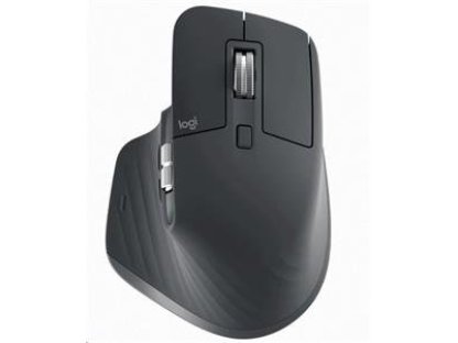 LOGITECH MX Master 3S - Kancelářská/Laserová/Pro praváky/8 000 DPI/USB+BT/Grafitová (910-006582)