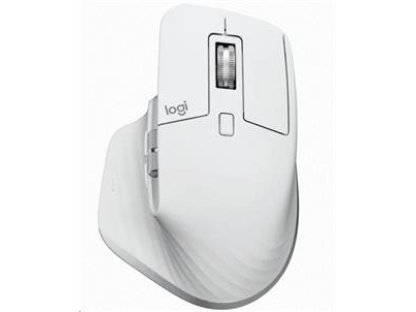 Logitech MX Master 3S - Kancelářská/Laserová/Pro praváky/8 000 DPI/USB+BT/Světle šedá (910-006560)