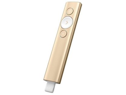 Logitech prezentér Spotlight , 3D akcelerometr a gyroskop, zlatý