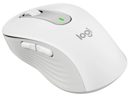 LOGITECH Signature M650 for Business - Kancelářská/Laserová/Pro praváky/4 000 DPI/USB+BT/Bílá (910-006349)