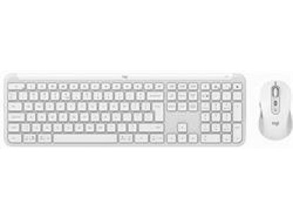 LOGITECH Wireless Combo SLIM MK950 - WHITE - US INT'L 2.4GHz/BT (920-012491)