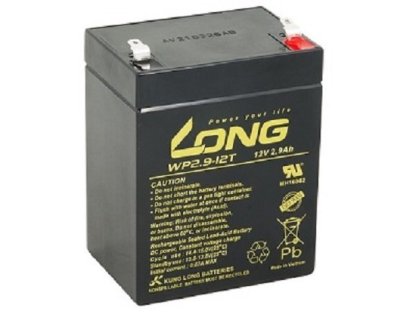 LONG baterie WP2.9-12T 12V 2,9Ah F1 (PBLO-12V002,9-F1A-1)