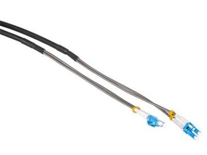 Masterlan AE optický venkovní patch cord, LCupc/LCupc, Duplex, Singlemode 9/125, 5m