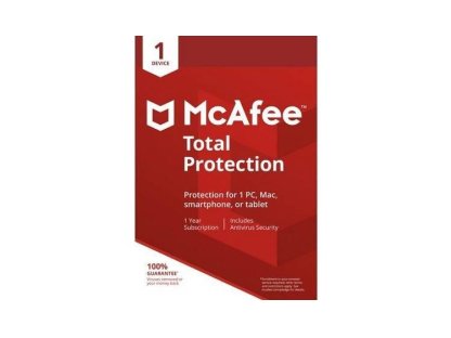 MCAFEE Total Protection (3 zařízení, 1 rok) ESD