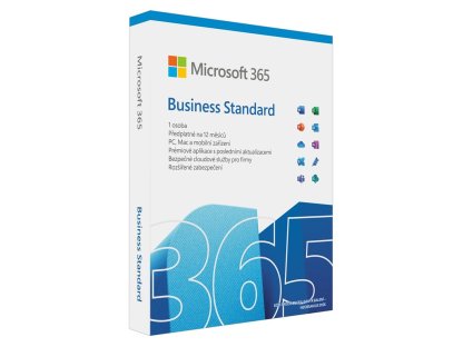 MICROSOFT 365 Business Standard CZ BOX (KLQ-00643)