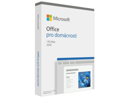 MICROSOFT Office pro studenty a domácnosti 2024 Czech Medialess (EP2-06834)